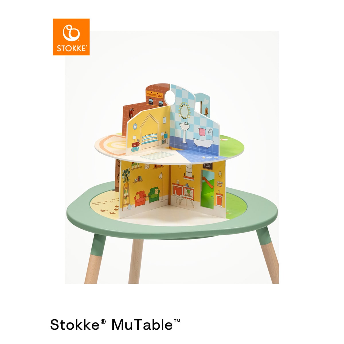 Casa de juegos Stokke® MuTable™ V2 Multicolor-3