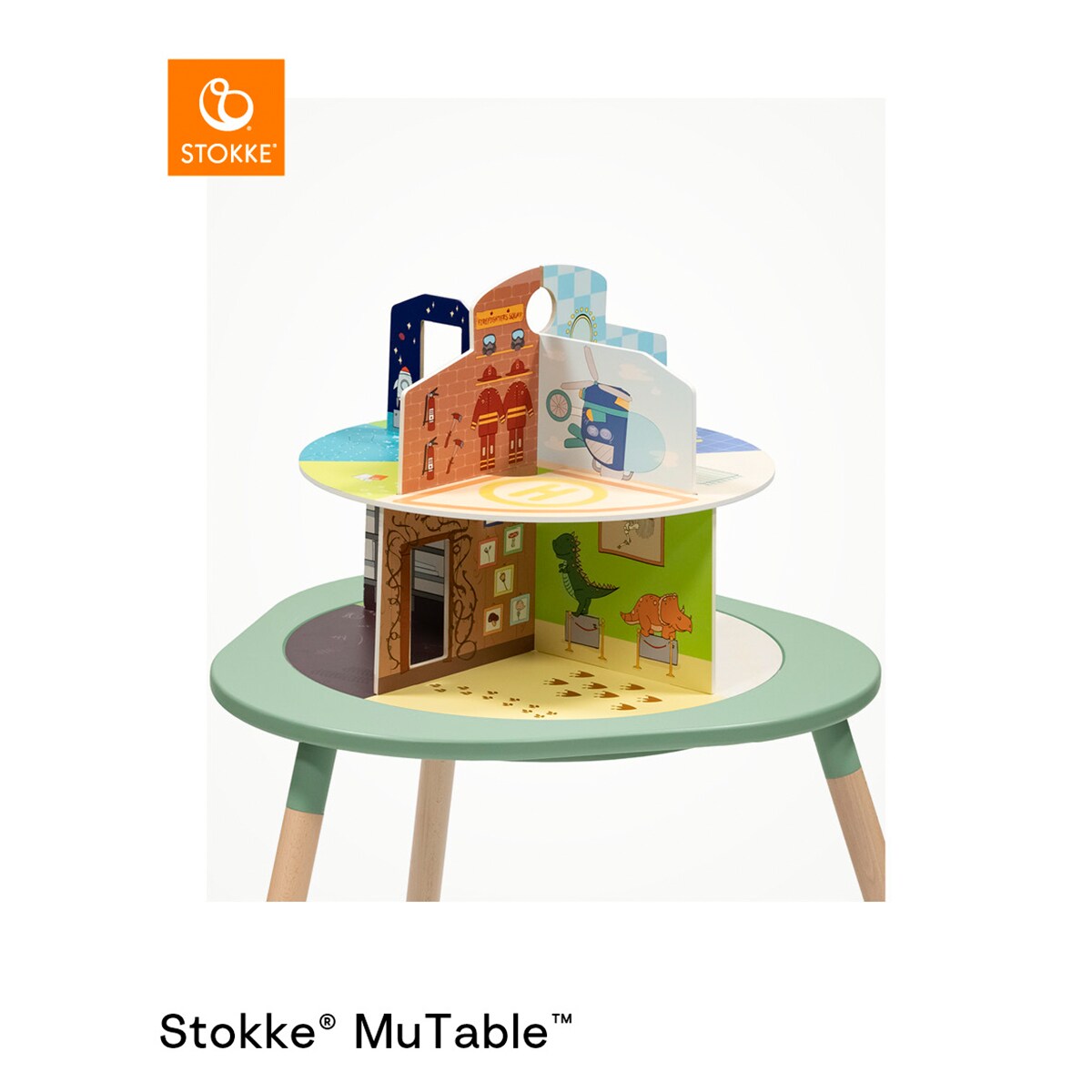 Casa de juegos Stokke® MuTable™ V2 Multicolor-4