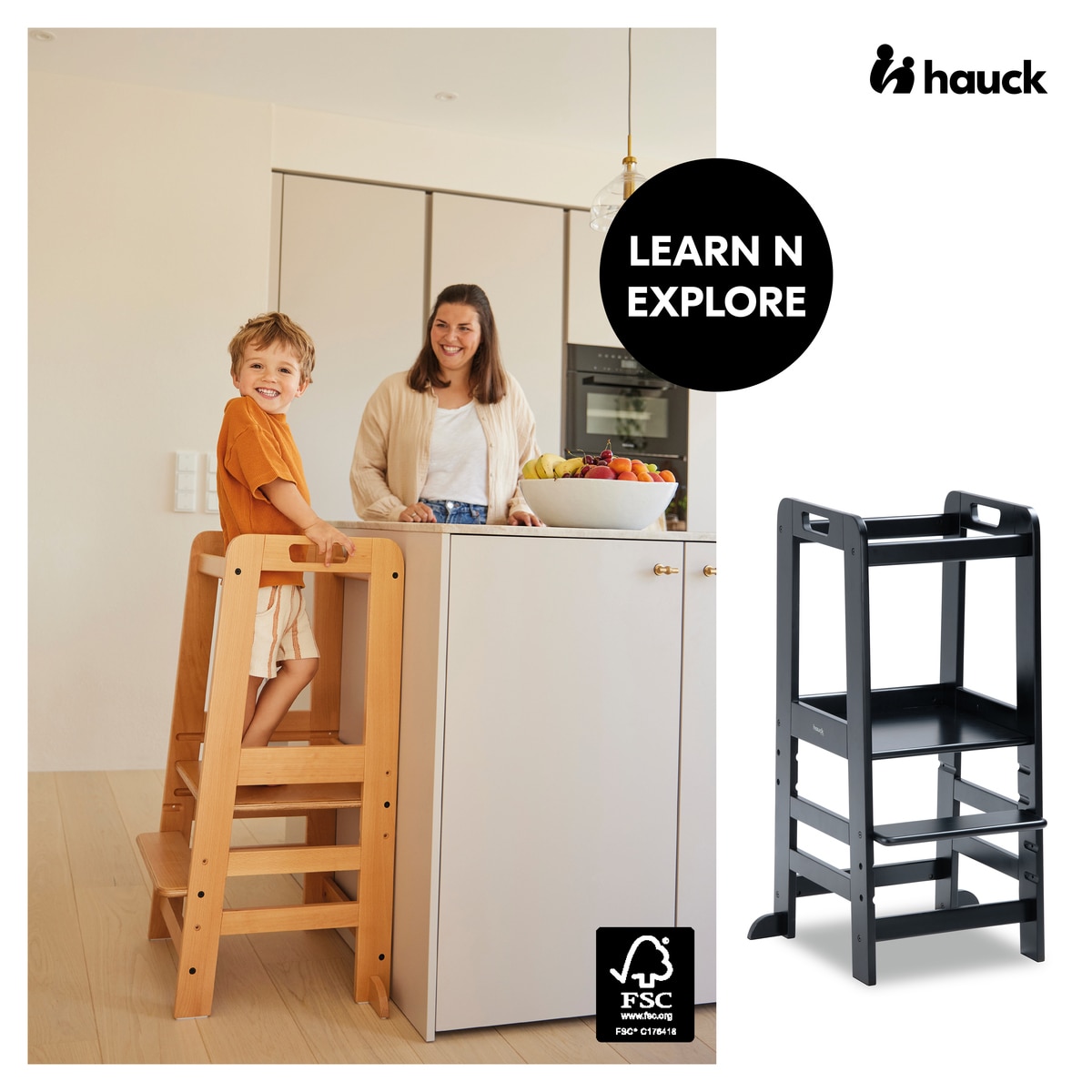 Torre de Aprendizagem Learn N Explore Preto-2