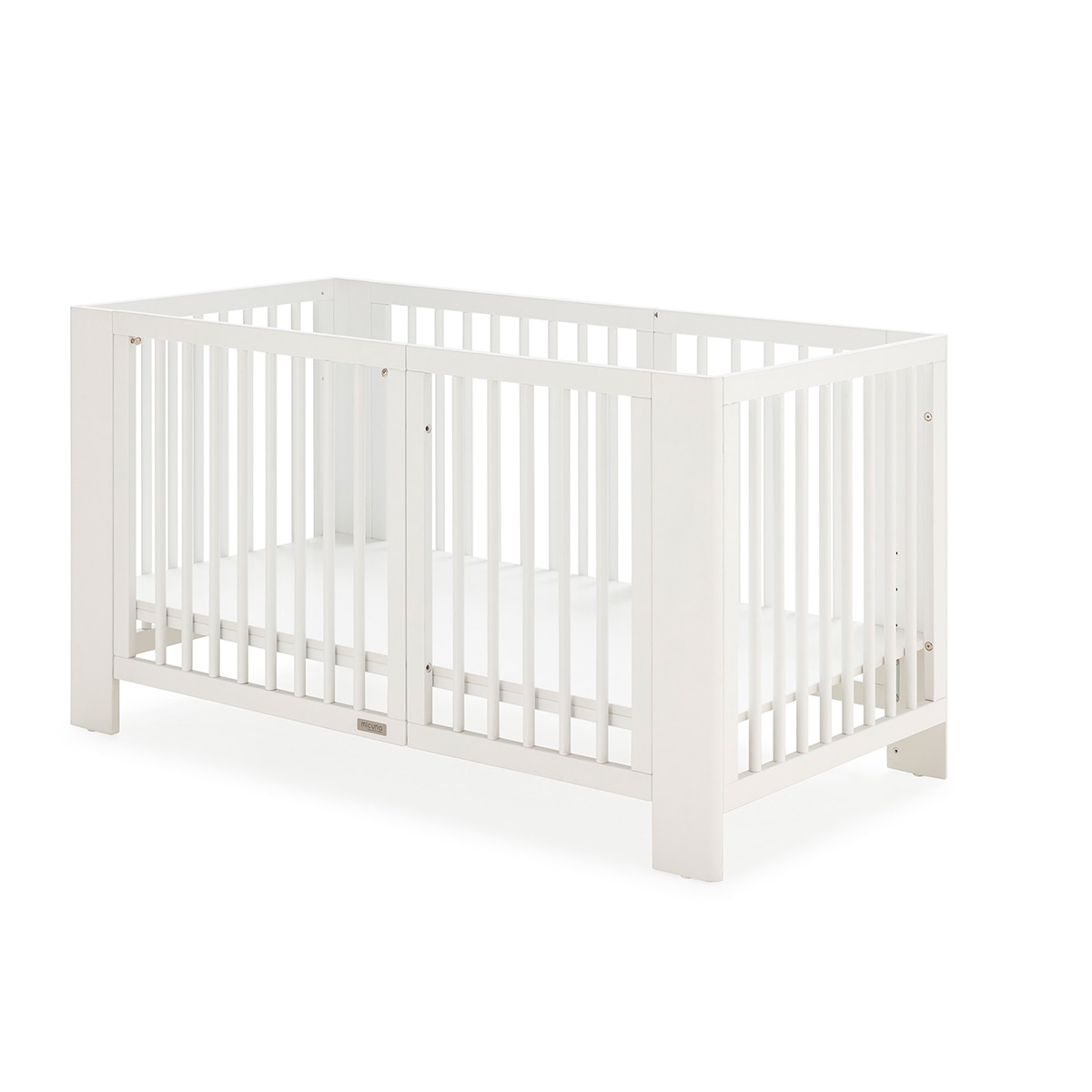Kit de ampliación de minicuna a cuna evolutiva (140 x 70) Micuna Converbaby - Blanco Blanco-4