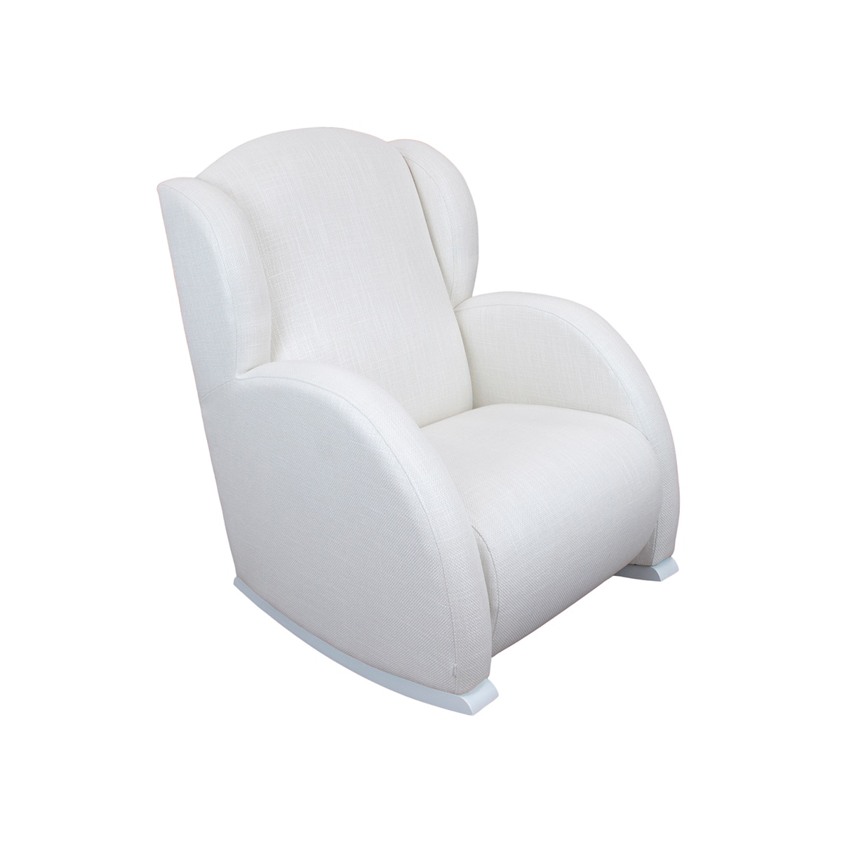 Imagen 1 de Butaca Mecedora de lactancia reclinable Micuna Flor Relax - Blanco mate Blanco mate