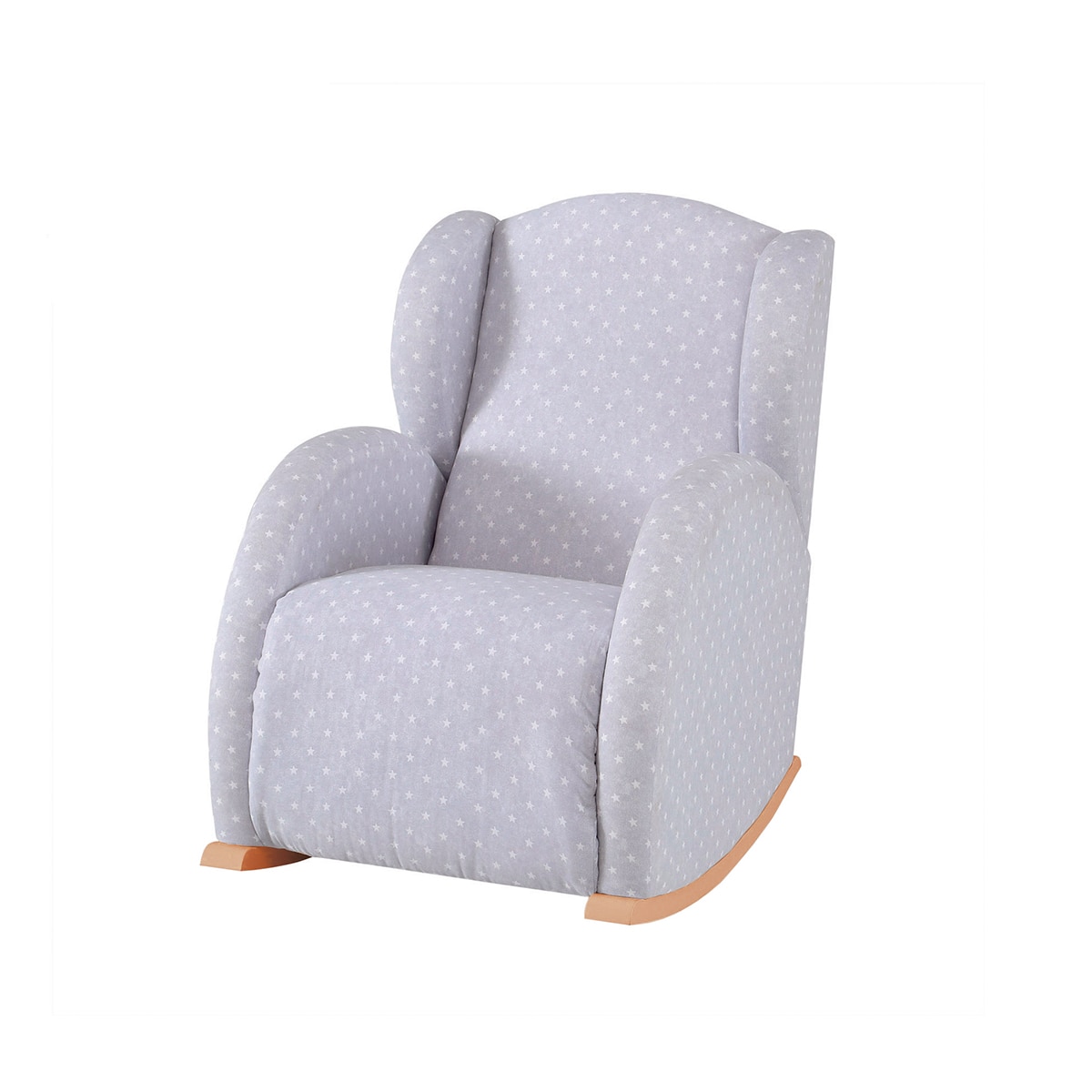 Butaca Mecedora de lactancia reclinable Micuna Flor Relax - Gris Gris-1