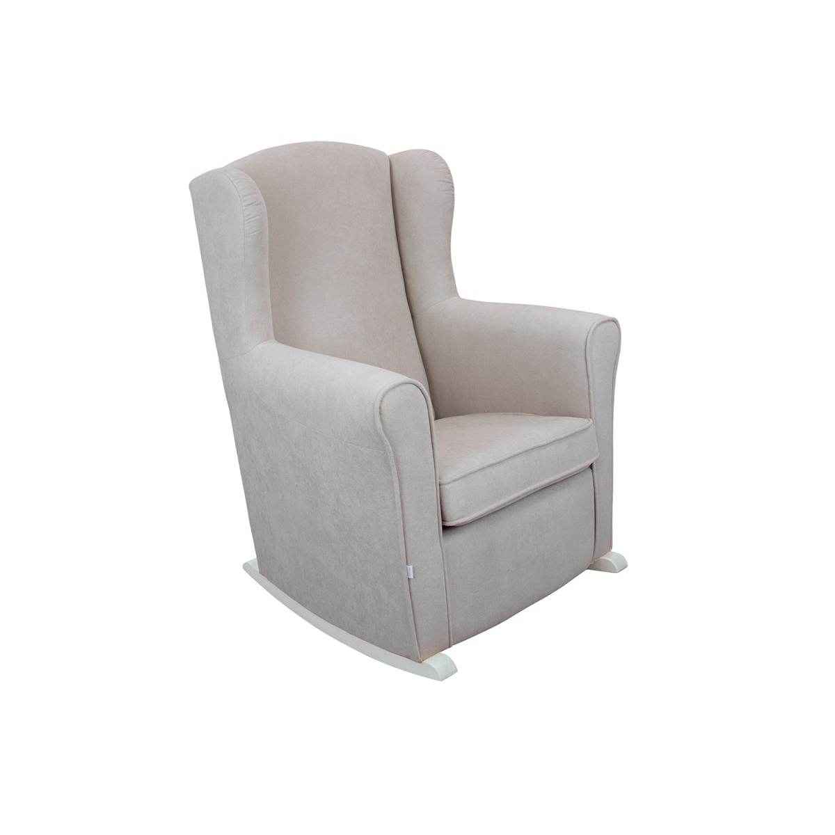 Butaca Mecedora de lactancia reclinable Micuna Nanny Relax - Gris / Blanco Gris / Blanco-1