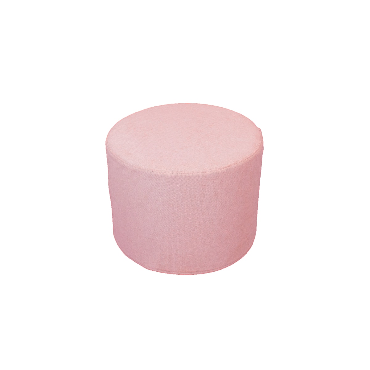Puff reposapiés Micuna circular - Rosa claro Rosa claro-1
