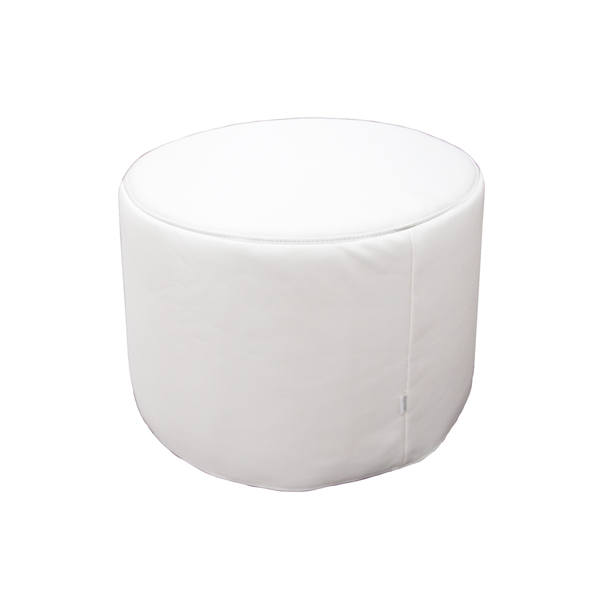 Puff reposapiés Micuna circular - Blanco Blanco-1