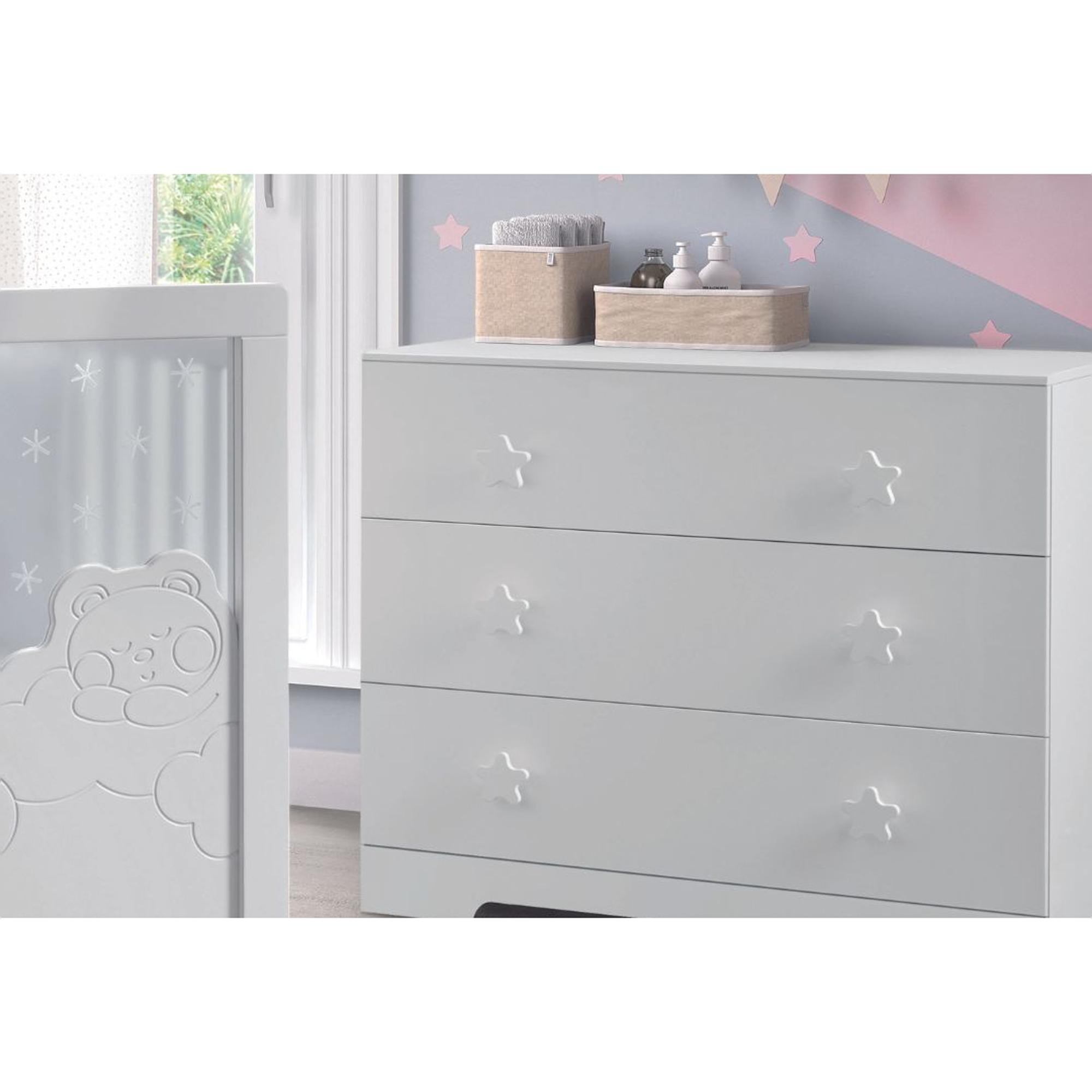 Imagem 0 de Puxador de Madeira TI-1230 Estrela - Branco