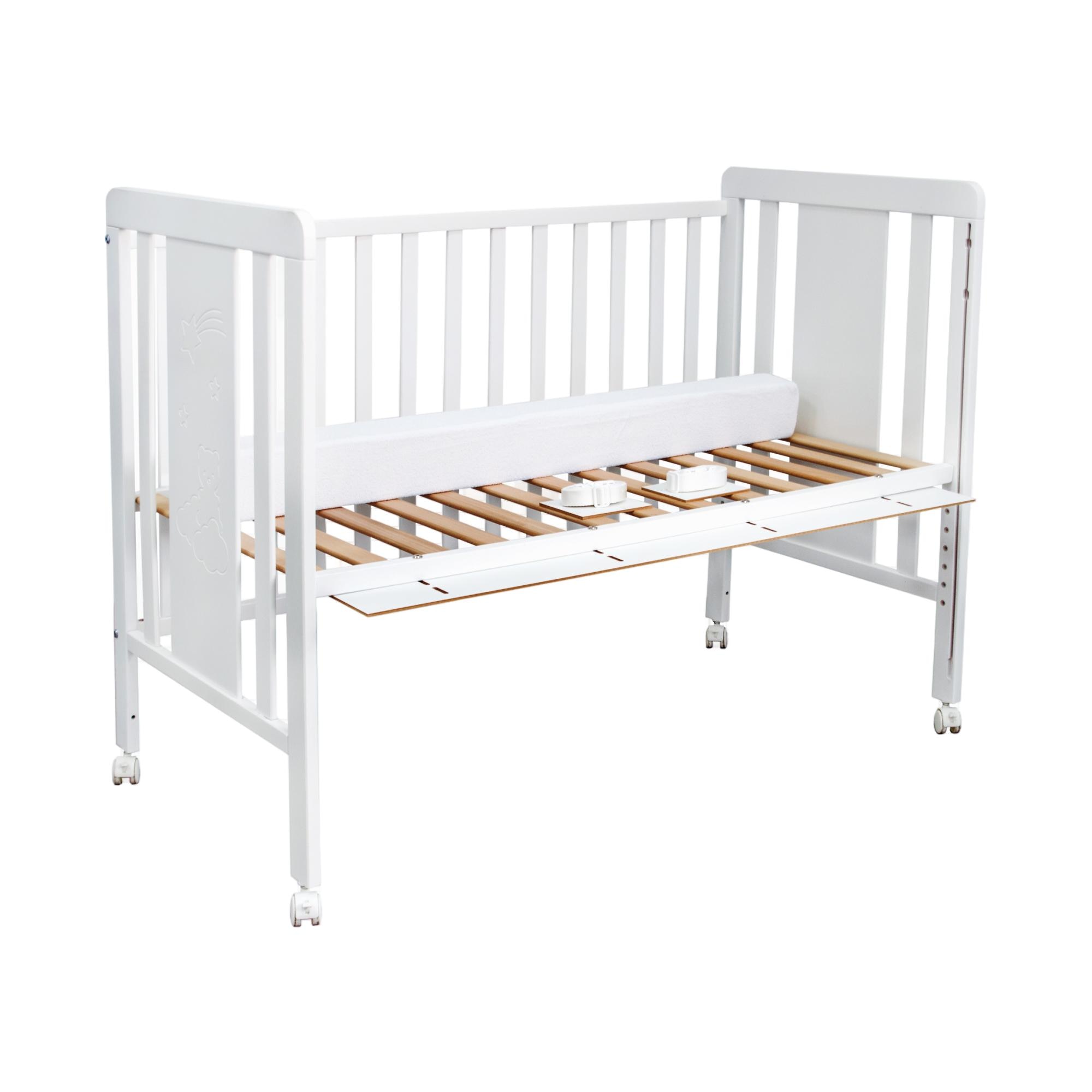 Kit de Co-sleeping para Berço (120 × 60 cm) Ikid Branco-2
