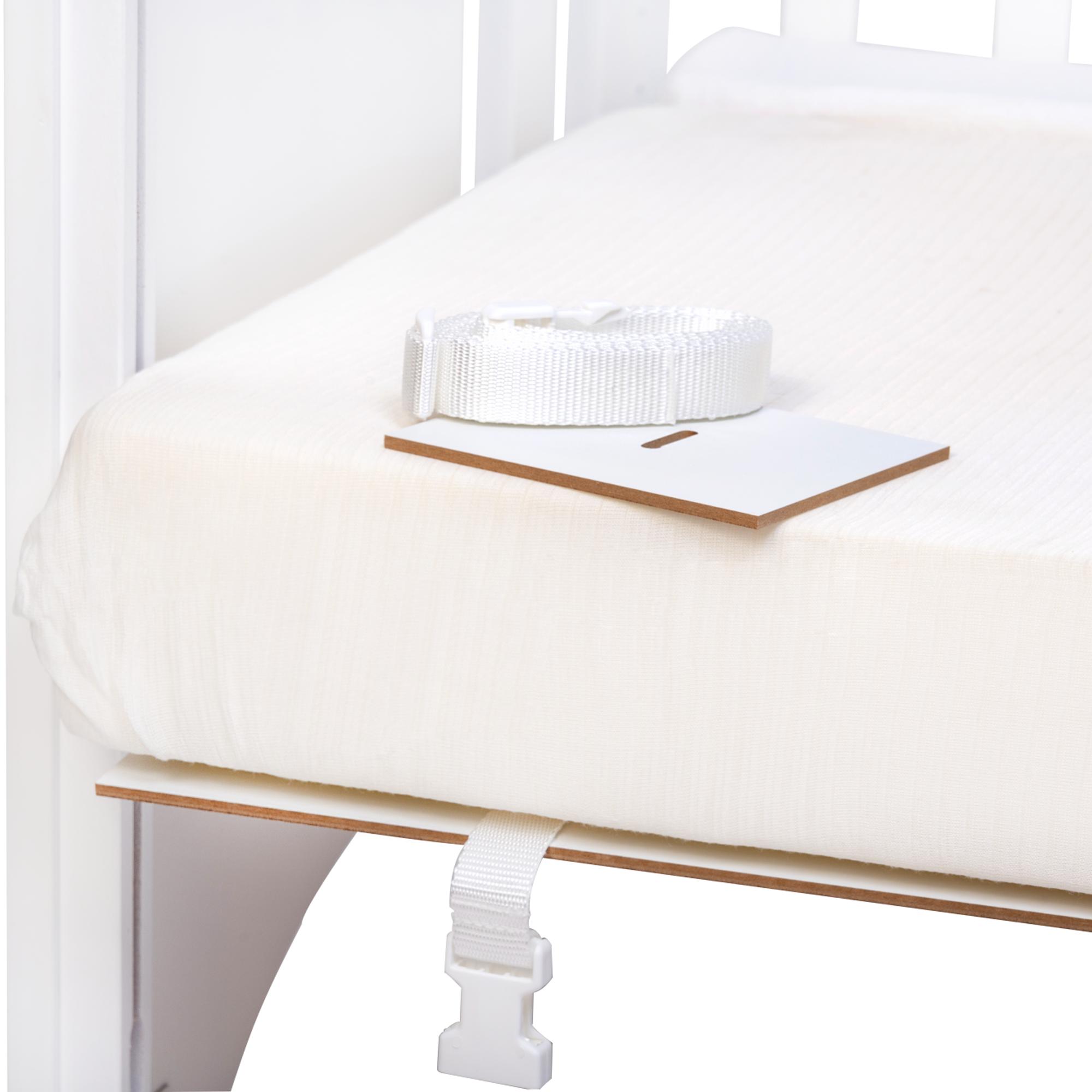Kit de Co-sleeping para Berço (120 × 60 cm) Ikid Branco-4