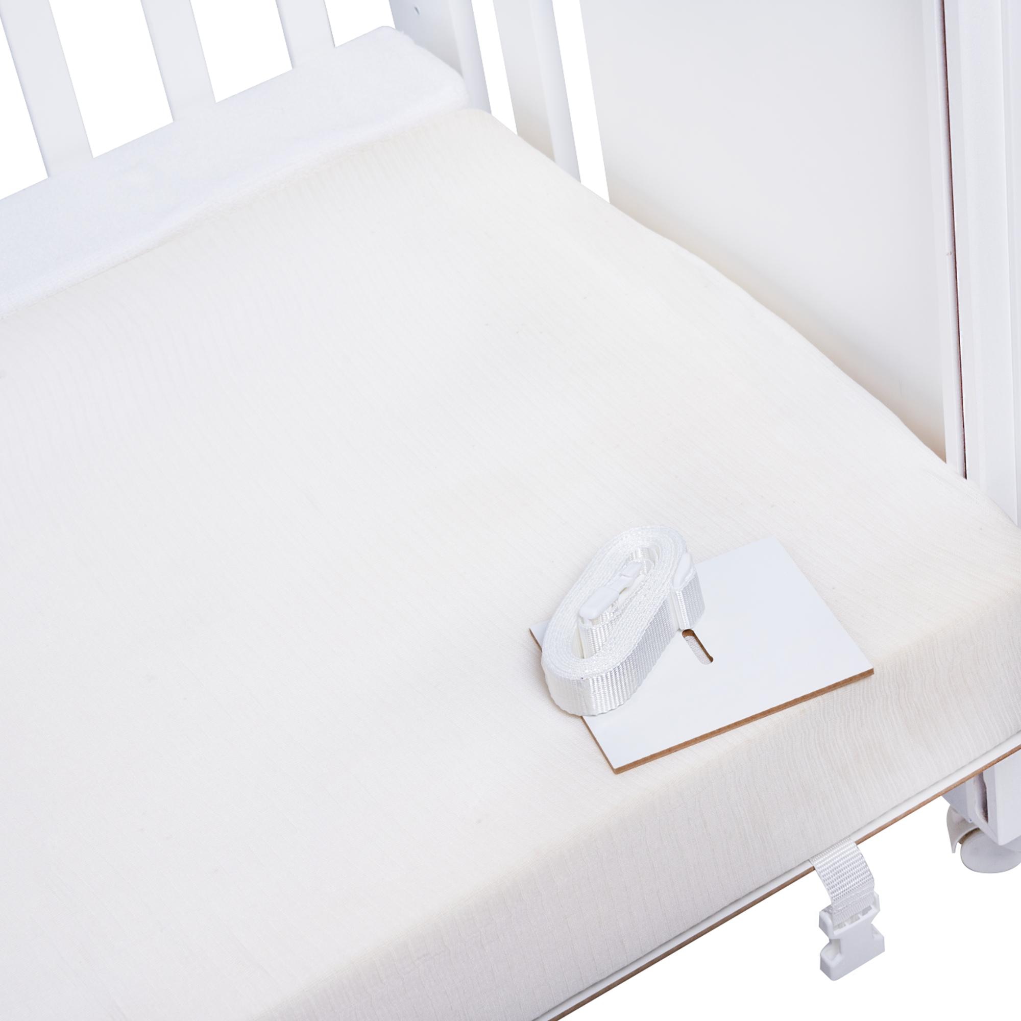 Kit de Co-sleeping para Berço (120 × 60 cm) Ikid Branco-5
