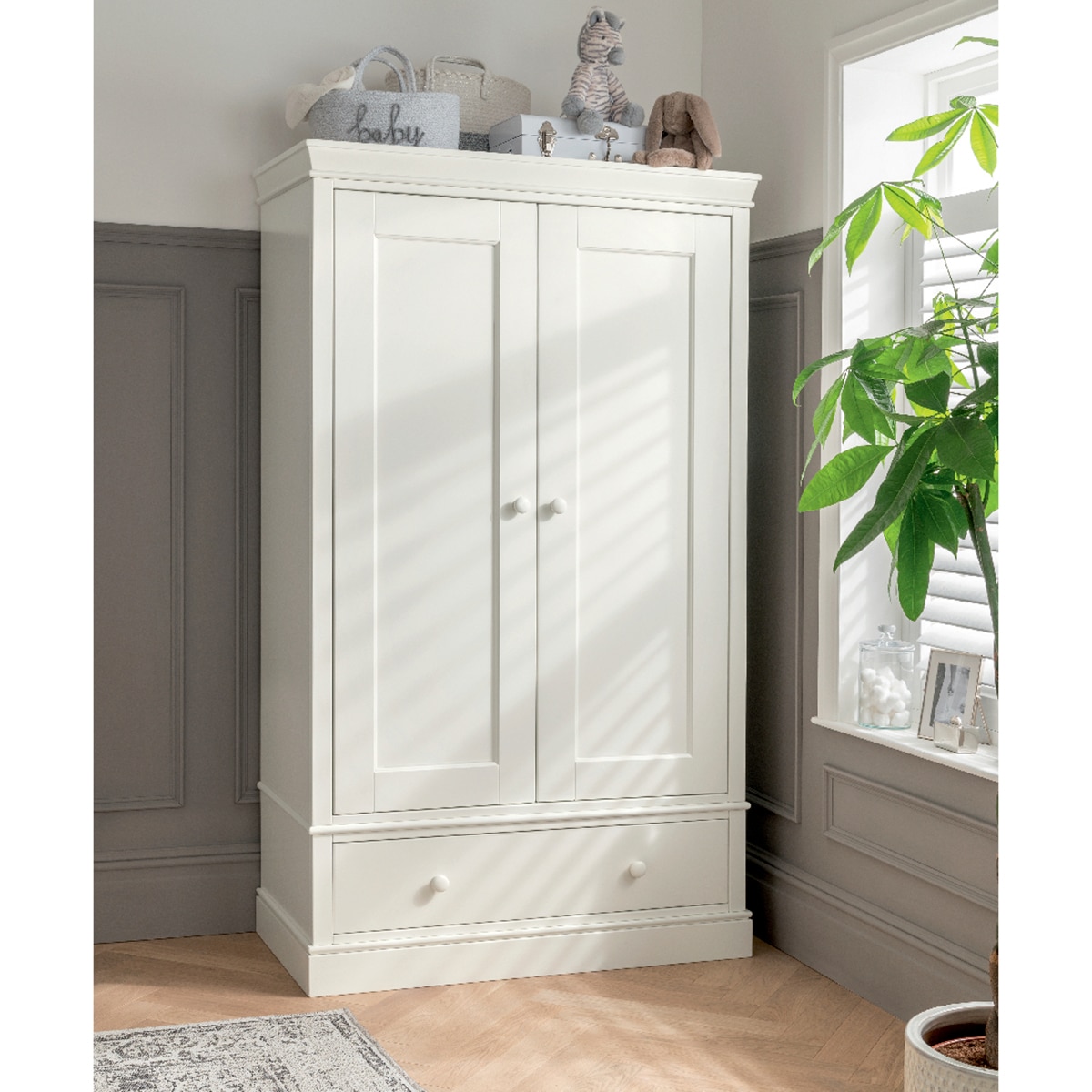 Armario Oxford - Mamas and Papas - Blanco Blanco-4