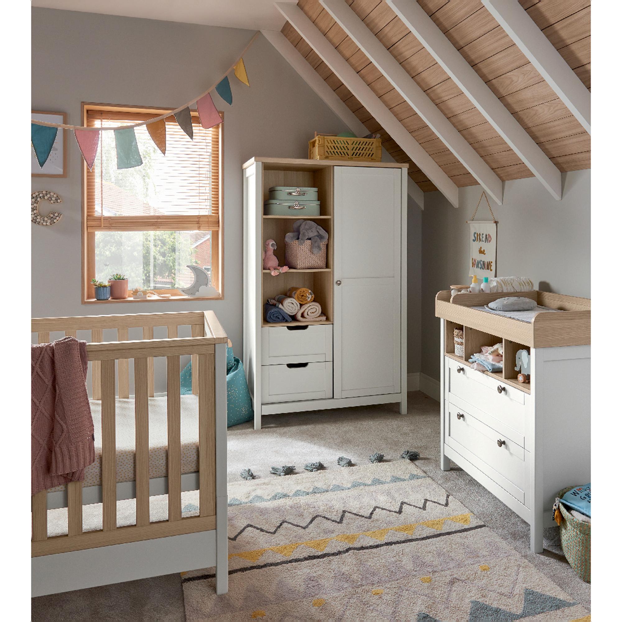 Armario Harwell Cashemira- Mamas and Papas - Blanco Blanco-8