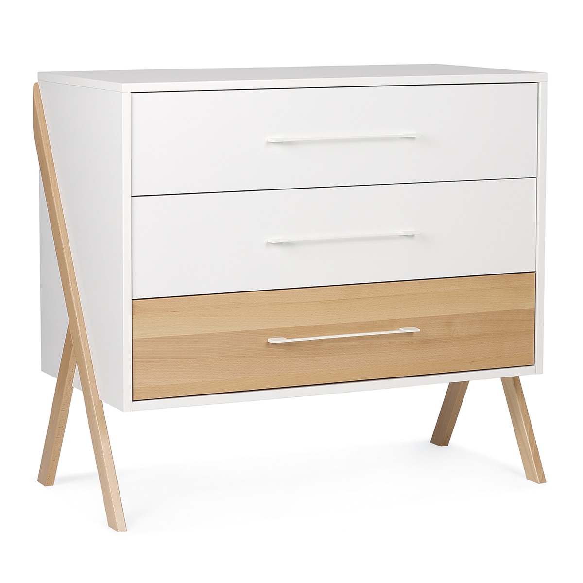 Cómoda Maxi Artech de Faia - Branco Mate Branco-1