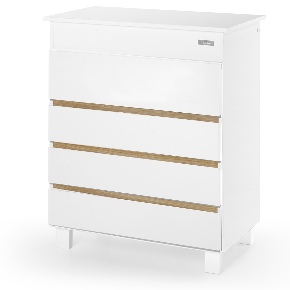 Móvel Cómoda Nona - Branco Mate Tola Branco-1