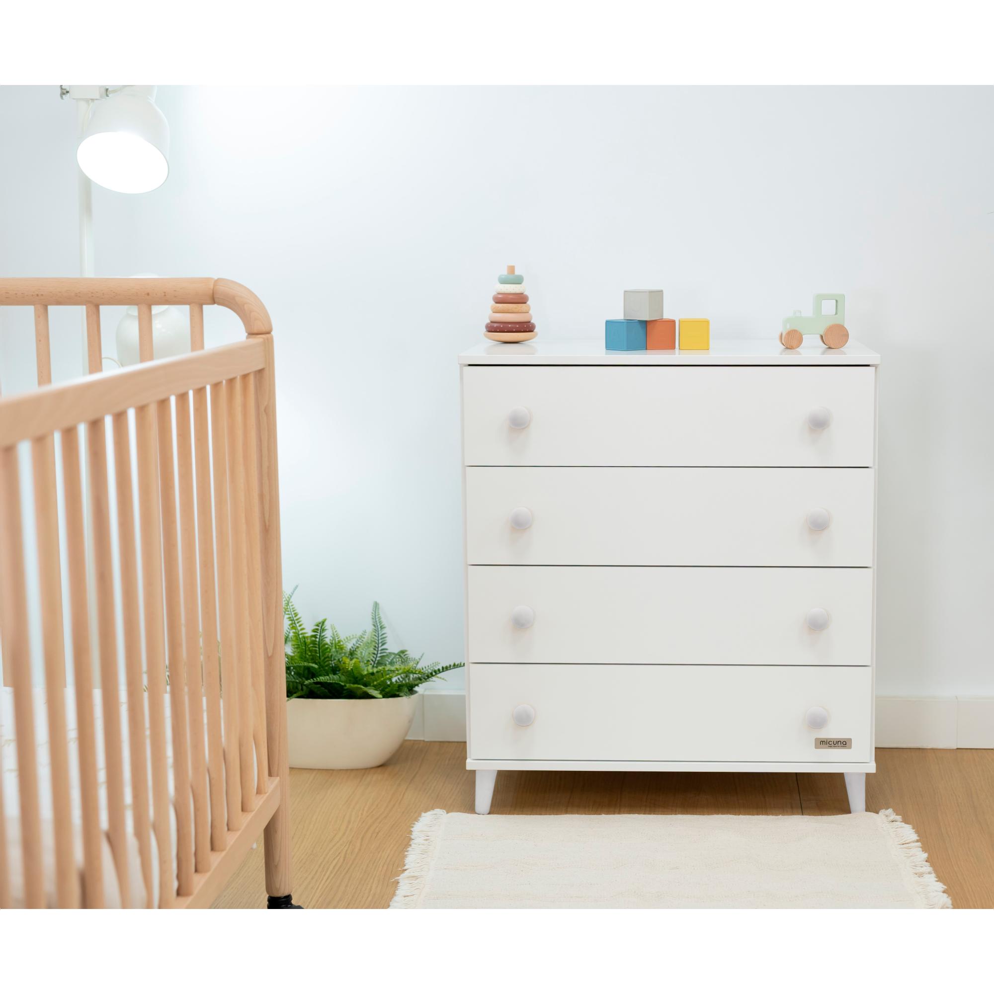 Imagem 0 de Cómoda de 4 Gavetas CO-1247 Style