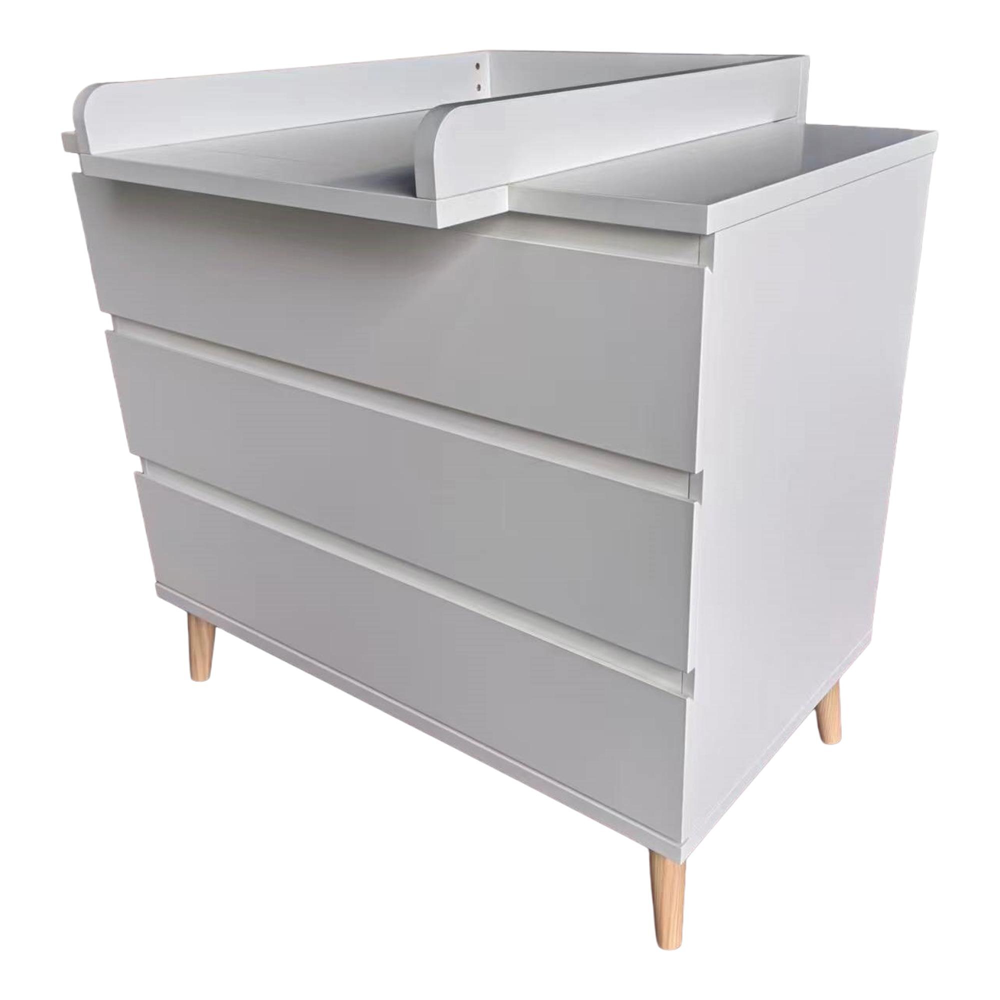 Imagen 0 de Cómoda con cambiador bebé Ikid Firenze Blanco