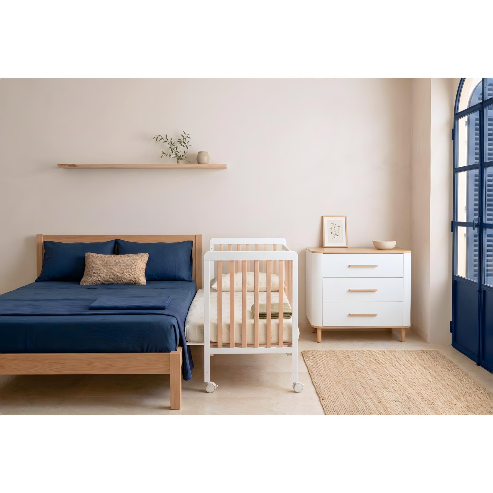 Cómoda infantil (3 gavetas) Micuna Curve Branco-5