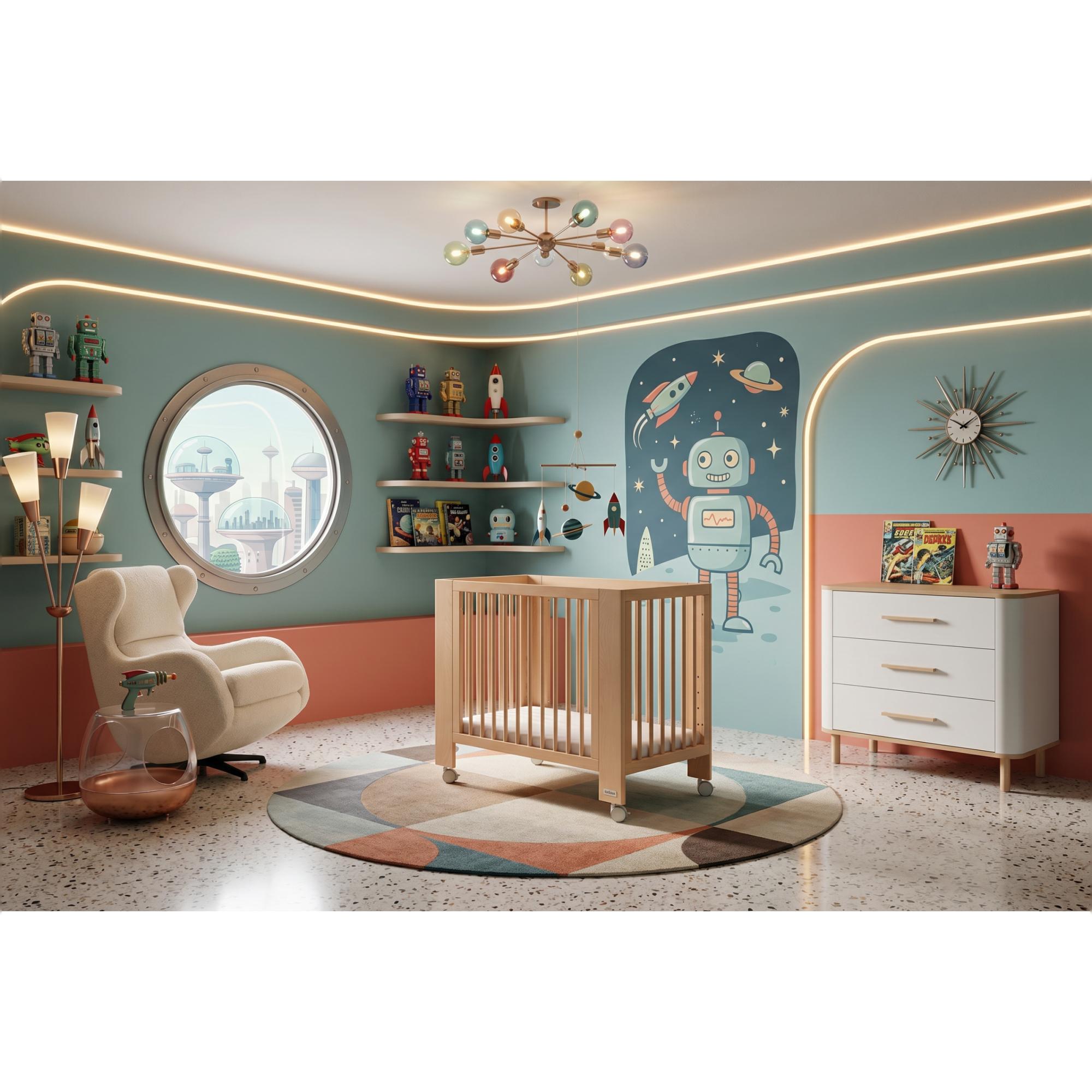 Cómoda infantil (3 gavetas) Micuna Curve Branco-10