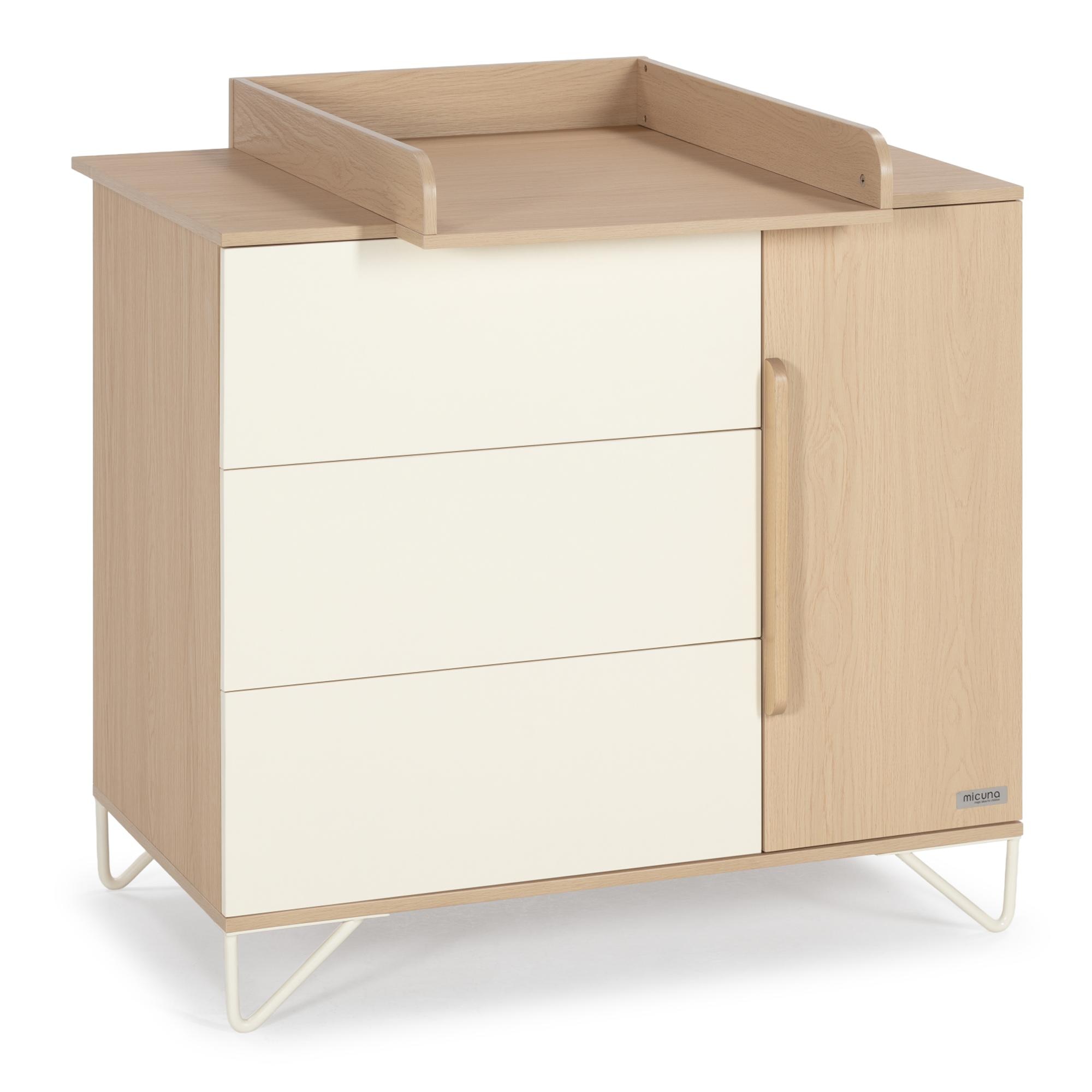 Imagem 0 de Cómoda infantil (3 gavetas e 1 porta) Micuna Amaia