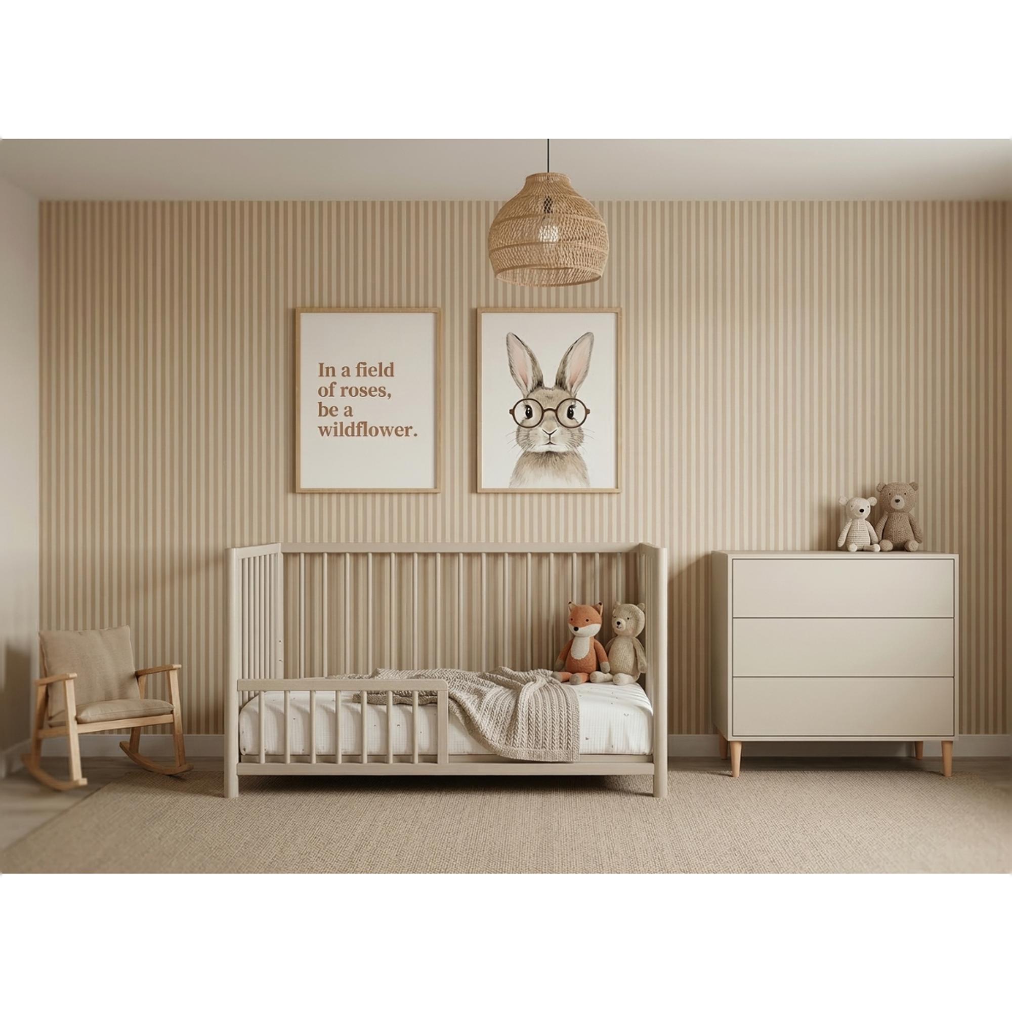 Cómoda de 3 gavetas Cotinfant Tesori Bege-2