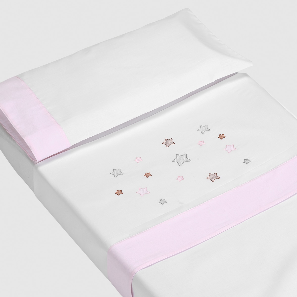 Cotinfant - Juego de sábanas 2 piezas para cuna Cotinfant Doco Sleeping Star.