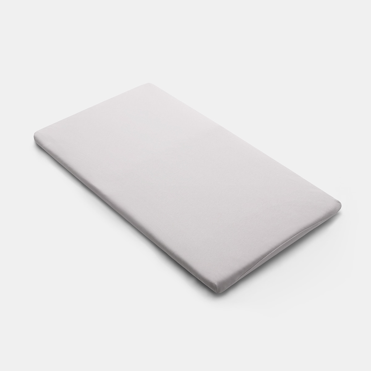 Lençol de Baixo para Berço de Viagem Stardust de Algodão Branco Mineral-2