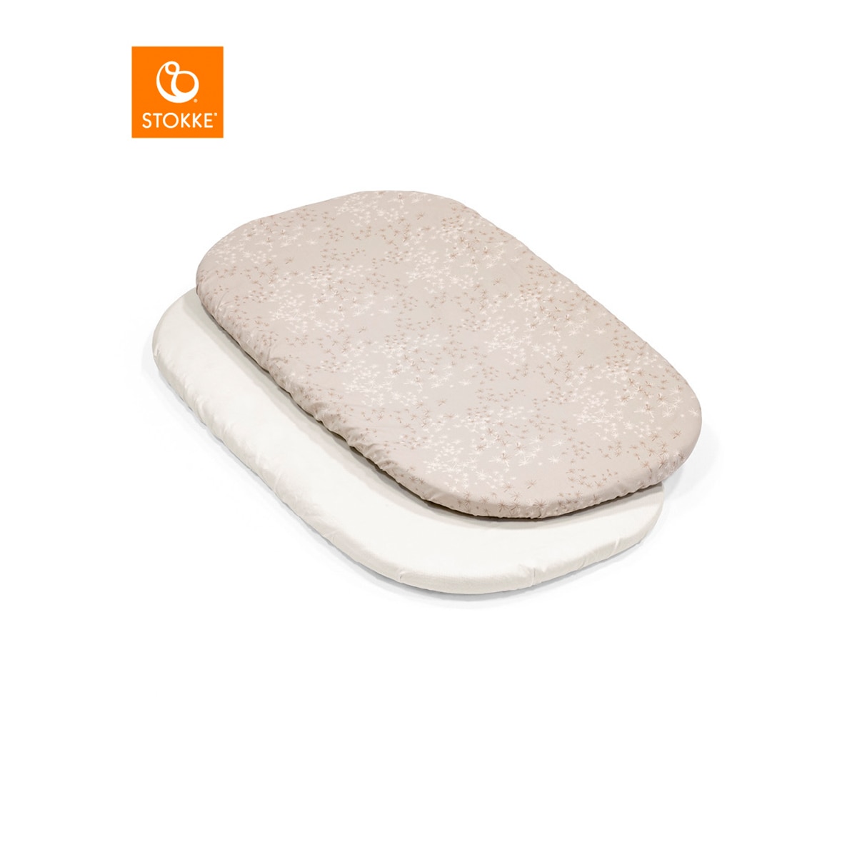 Lençóis de Baixo Snoozi™ Bege-1