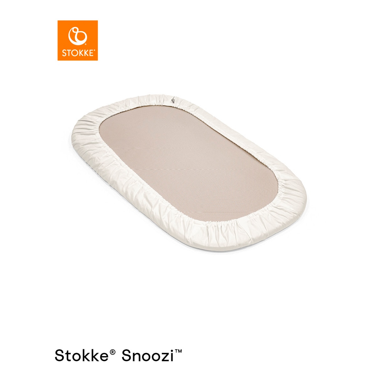 Lençóis de Baixo Snoozi™ Bege-4