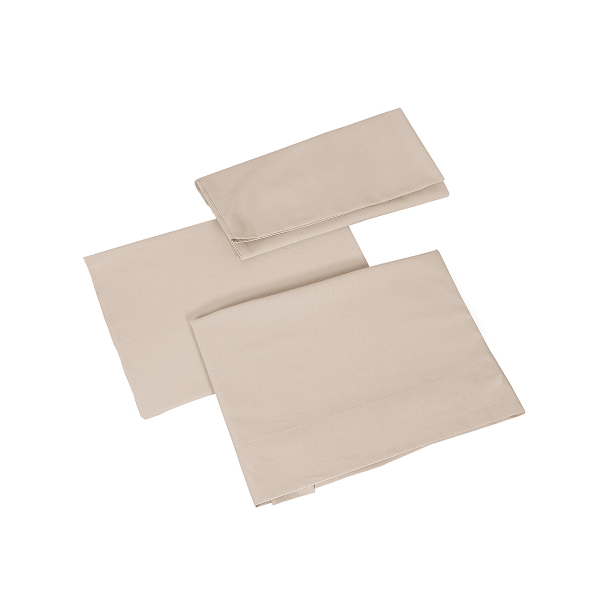 Conjunto de Lençóis para Mini Berço Mousse - 3 Peças - 50x80 cm Castanho-claro-1