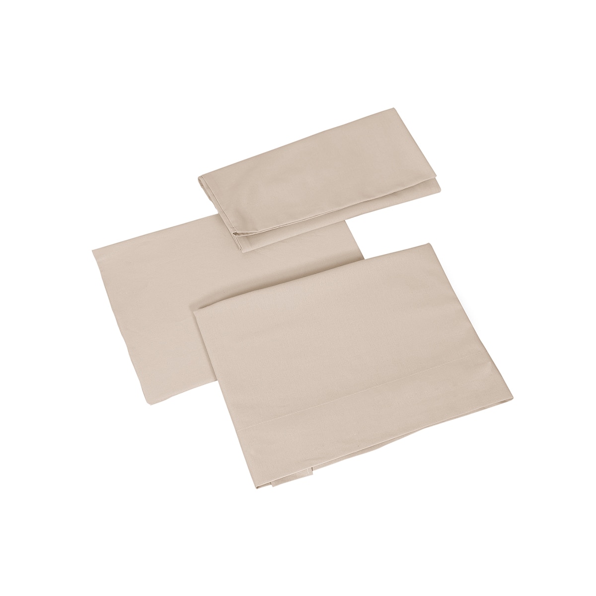 Conjunto de Lençóis para Mini Berço Mousse - 3 Peças - 50x80 cm Castanho-claro-1