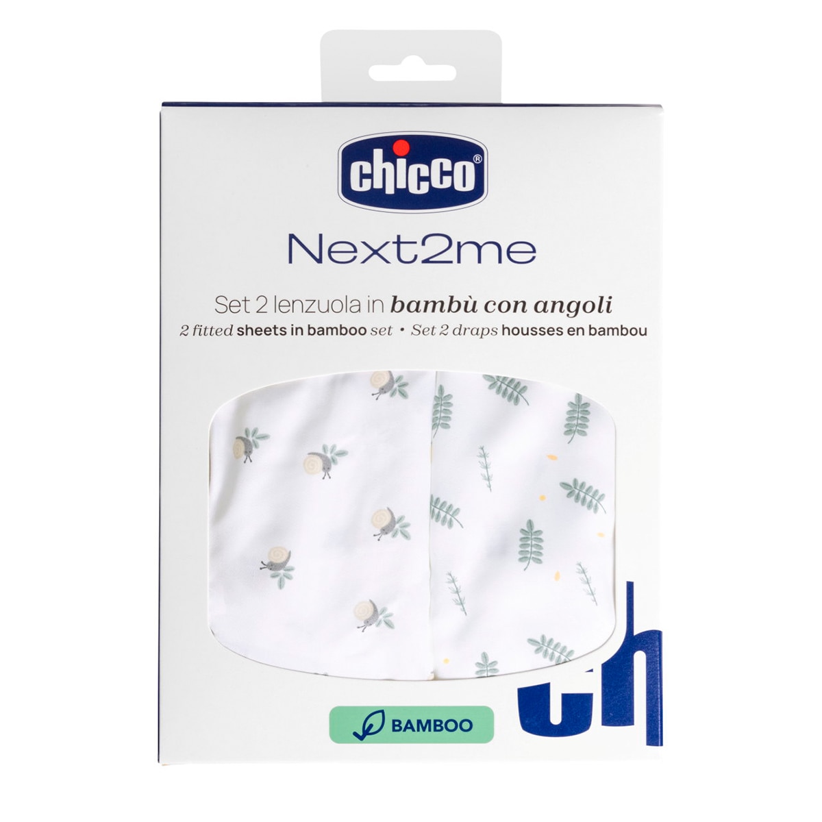 Conjunto de Lençóis Next2Me Coleção Algodão (50X83 cm) Branco-2
