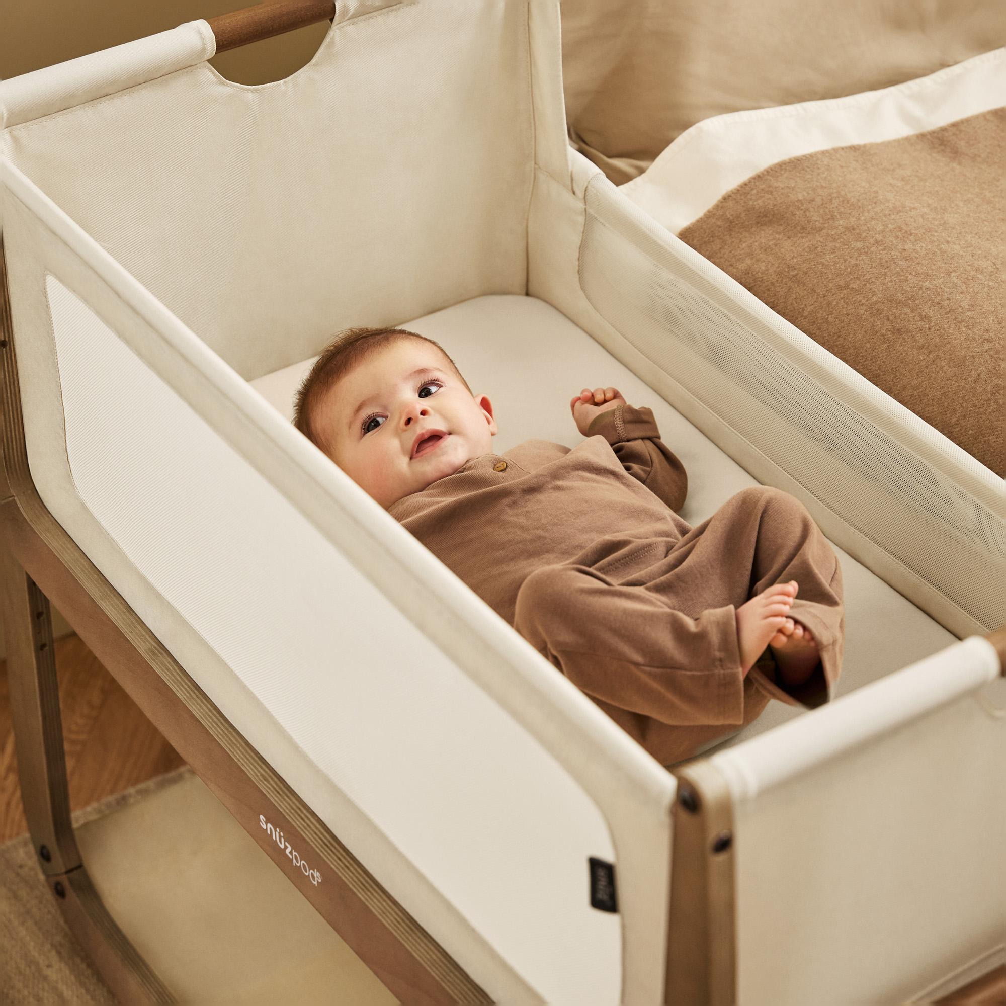 Lençol de Baixo SnuzPod 5 (Pack de 2) Bege-3