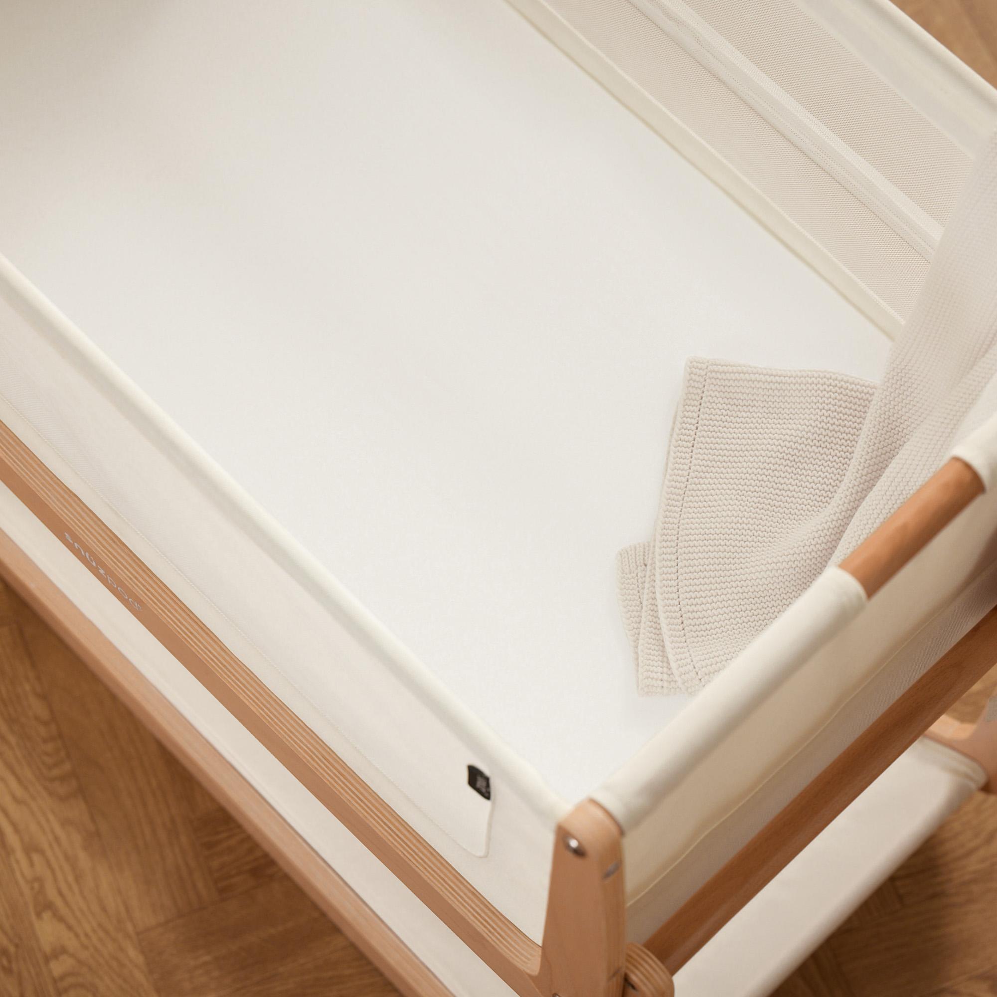 Lençol de baixo SnuzPod 5 (conjunto de 2) Branco-2