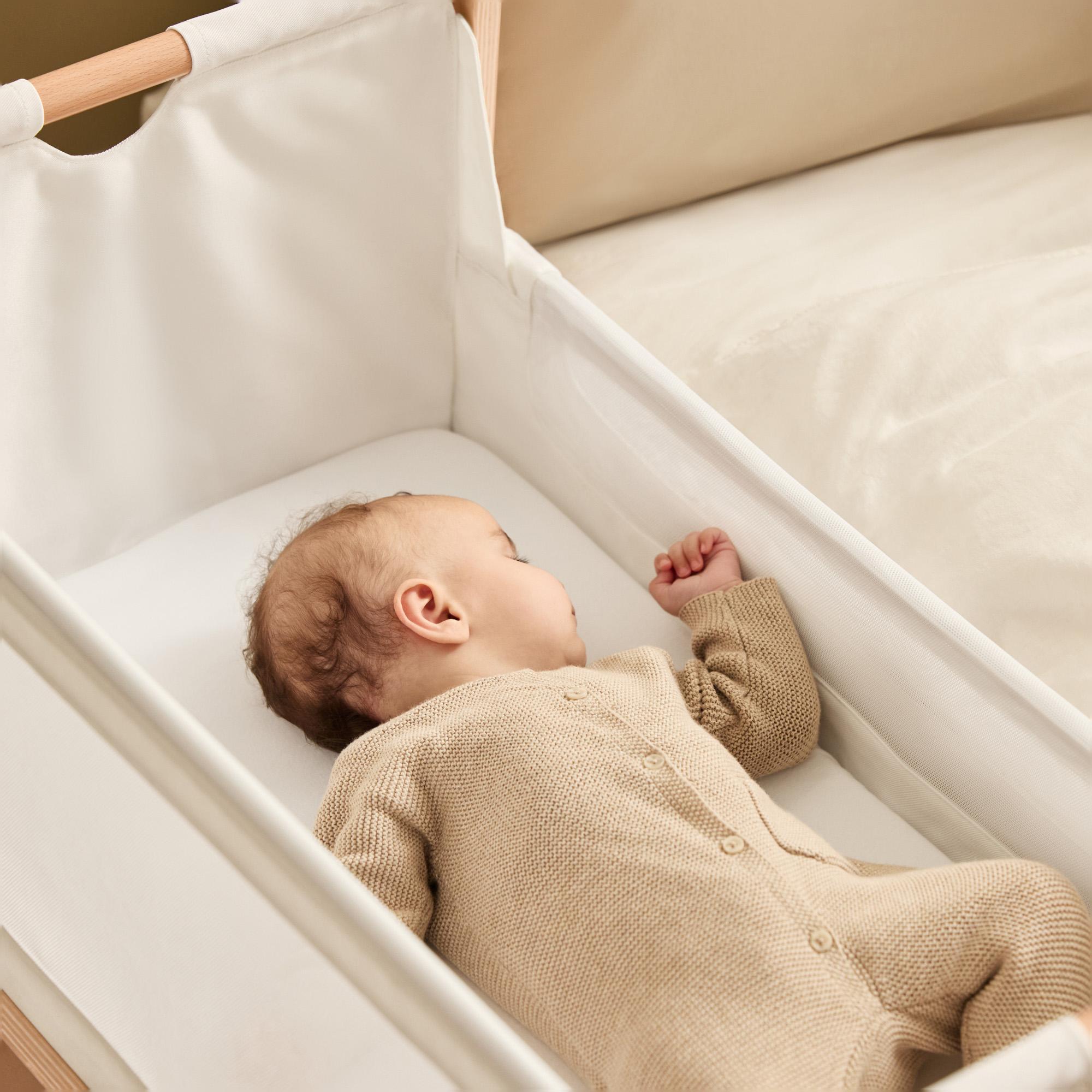 Lençol de baixo SnuzPod 5 (conjunto de 2) Branco-3