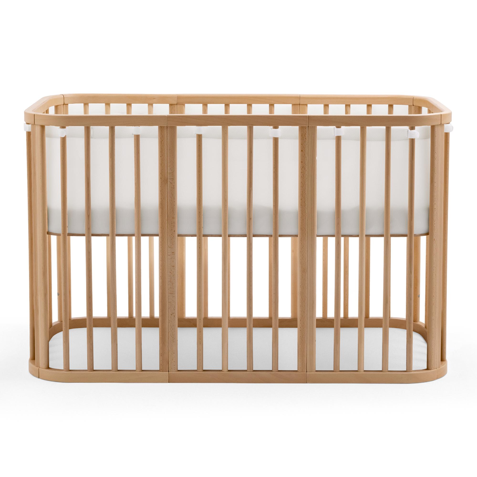 Imagen 2 de Protector de malla cuna Stokke® Nighti™ - Blanco Blanco