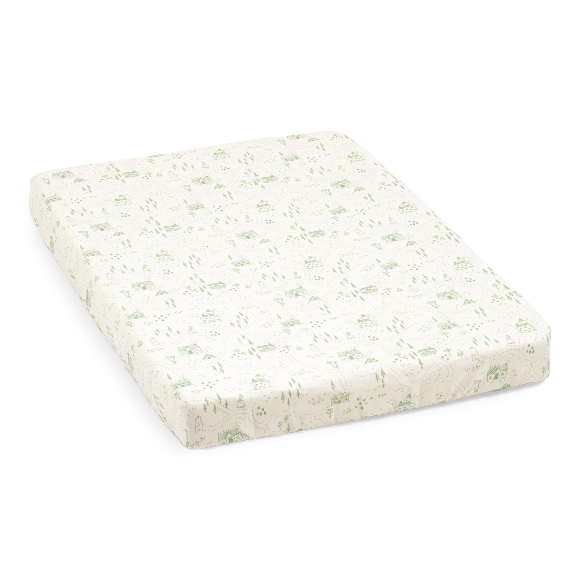 Imagen 1 de Sábana bajera ajustable minicuna Stokke® Nighti™ Mini 60x80 cm - Verde claro Verde claro