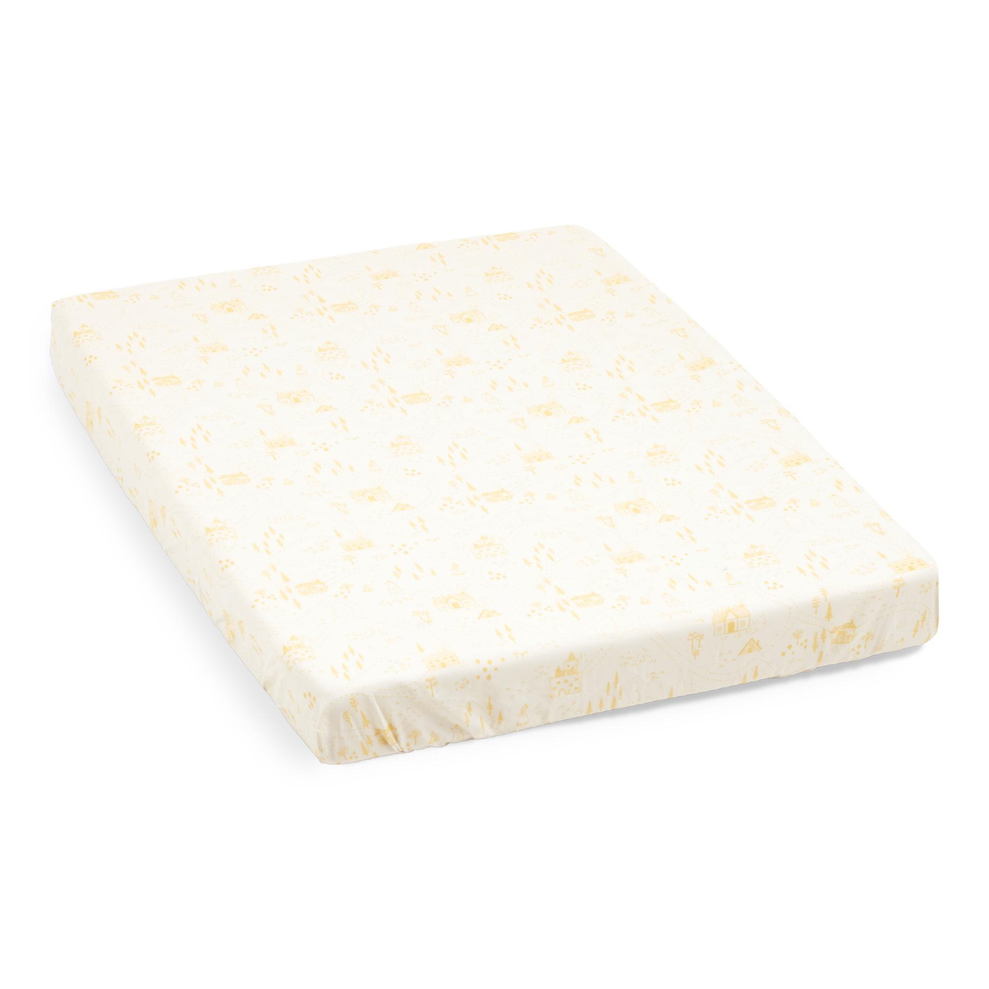 Imagen 1 de Sábana bajera ajustable minicuna Stokke® Nighti™ Mini 60x80 cm - Amarillo Amarillo