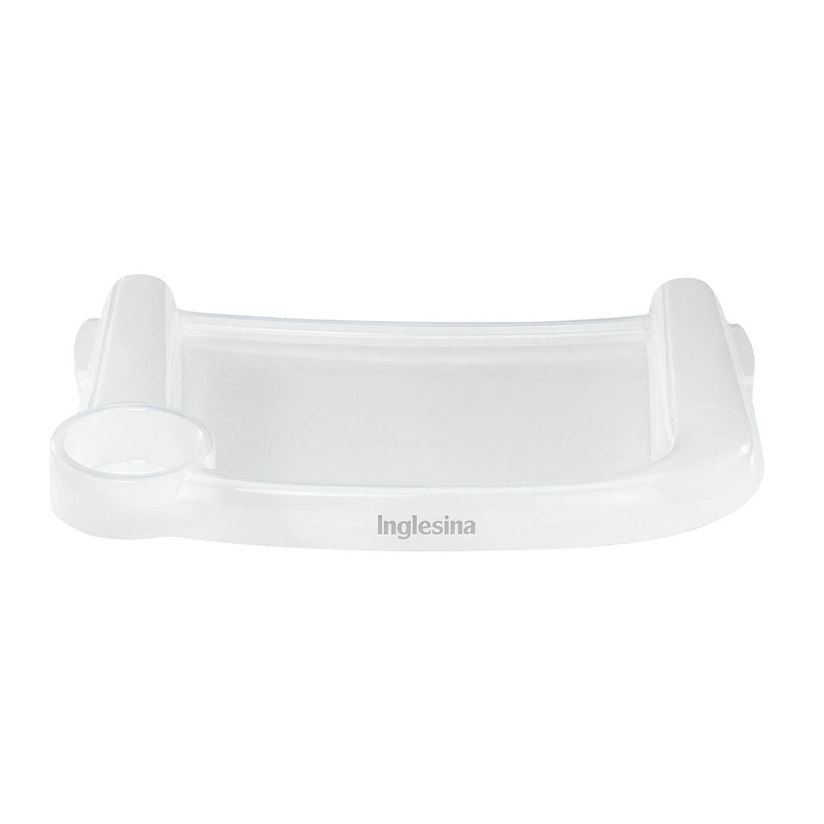 Inglesina - Bandeja de plástico Inglesina para Trona de Viaje Fast blanco.