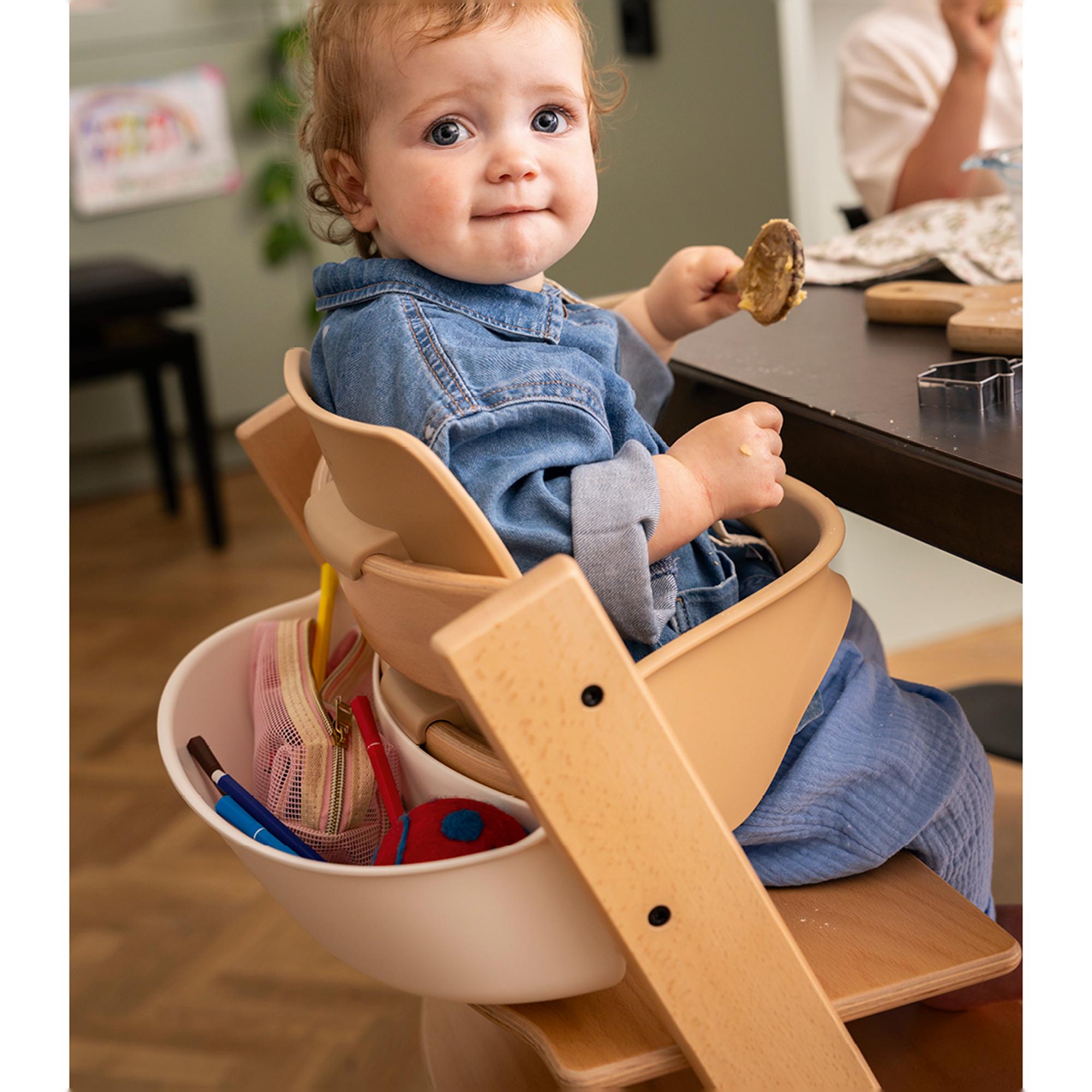 Suporte Storage Stokke ® para Cadeira de Papa Tripp Trapp - Branco Branco-3