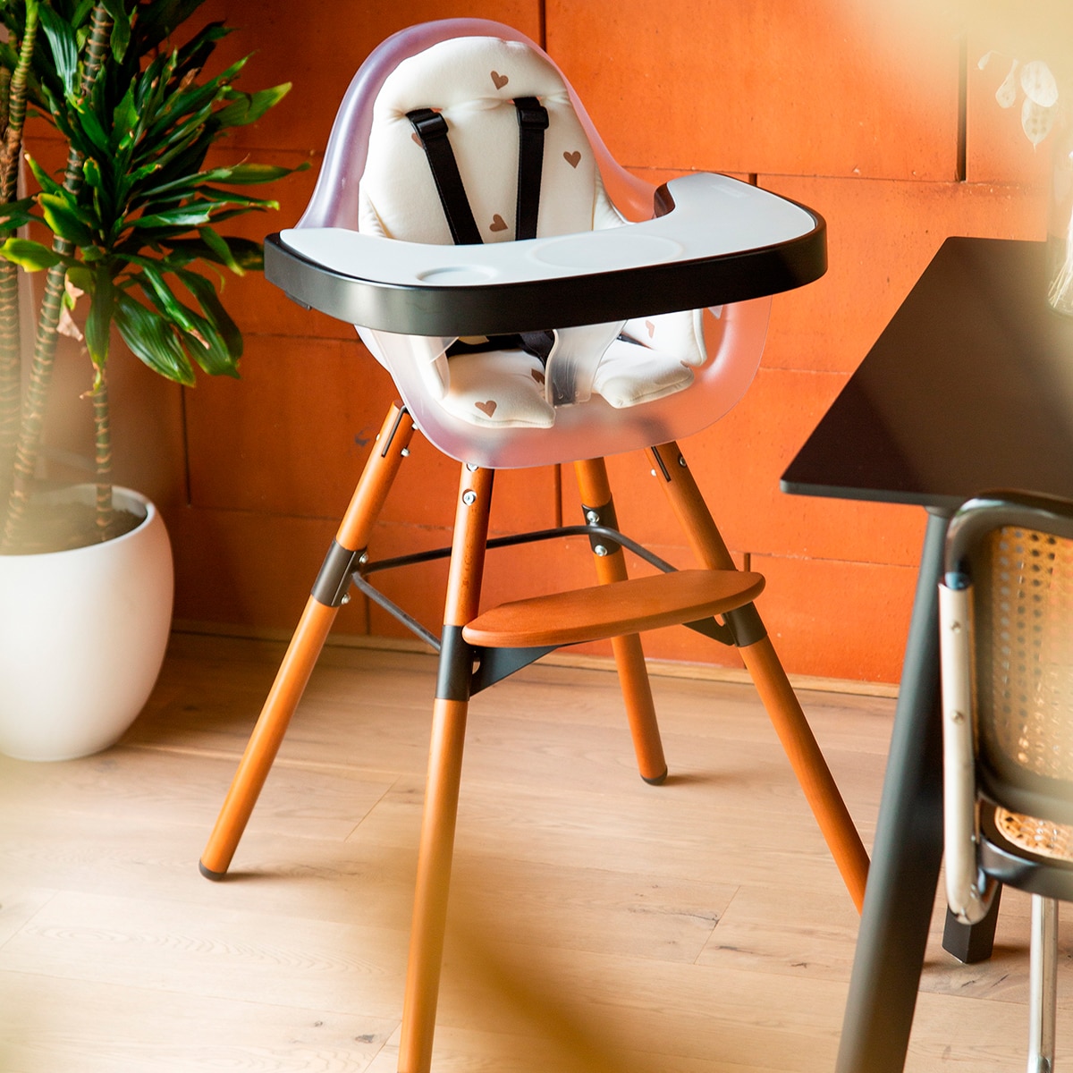 Imagen 5 de Cojín para trona Childhome Evolu - Gris perla Multicolor