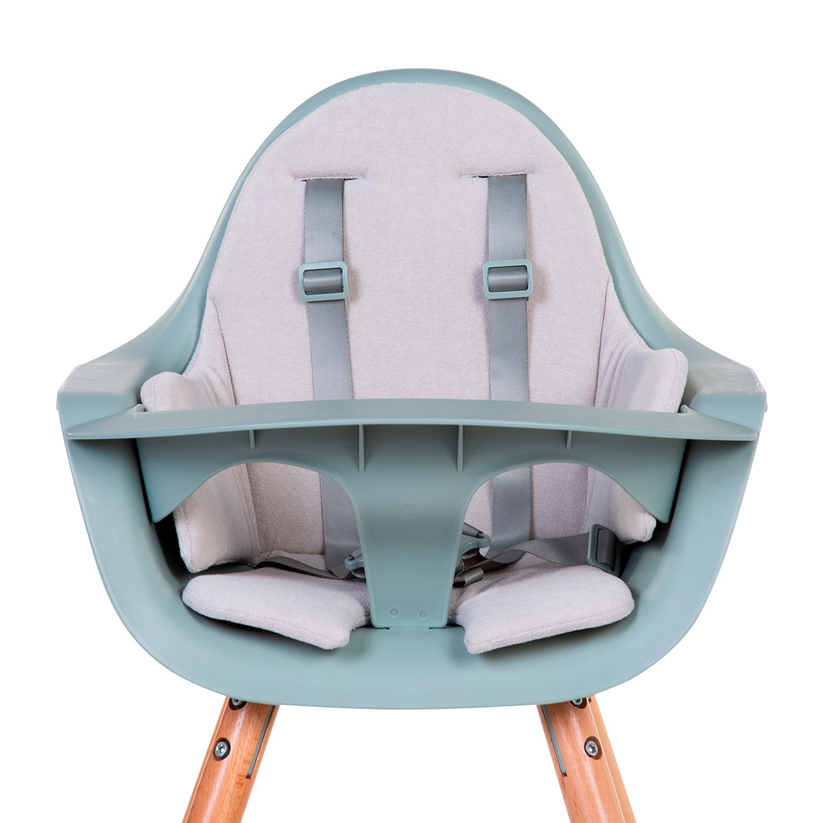 Cojín para trona Childhome Evolu - Gris claro Gris claro-2