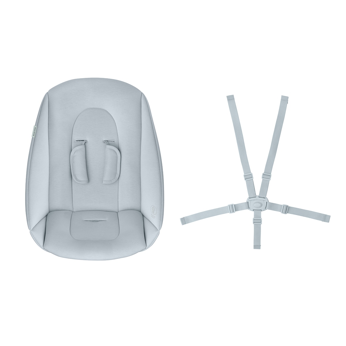 Imagem 0 de Kit Cadeira de Refeição Nesta 0m+ Bey Sky Grey - Cinzento