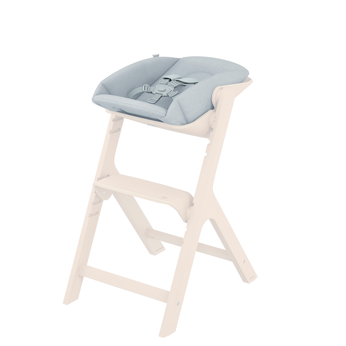 Kit Cadeira de Refeição Nesta 0m+ Bey Sky Grey - Cinzento Cinzento-2