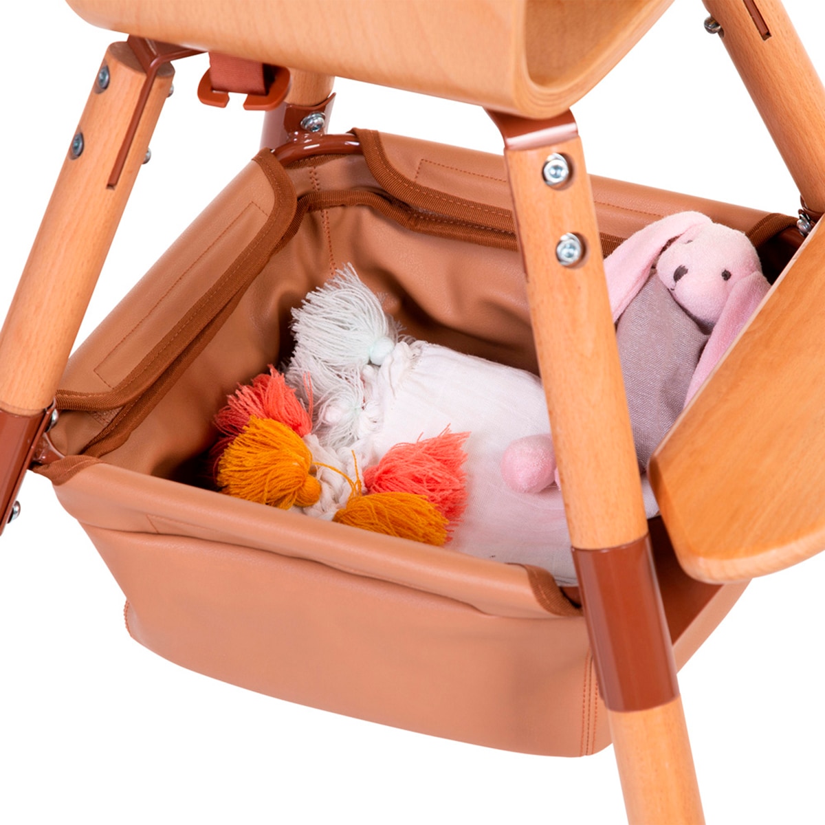 Cesta para Cadeira de Refeição Modelo Evolu 2 Caramelo-2