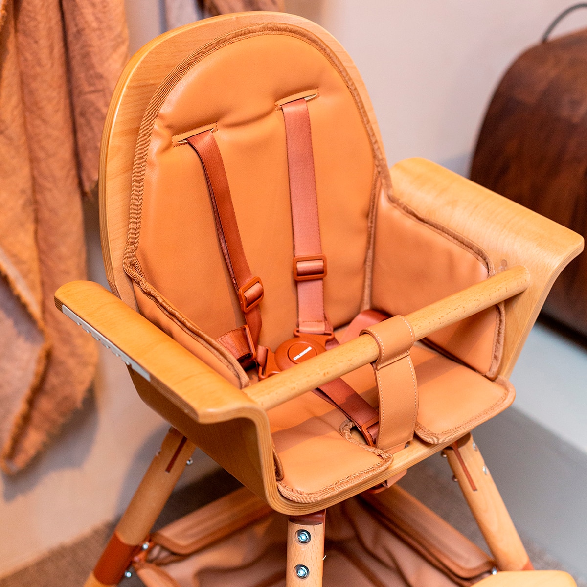 Cojín para trona Childhome Evolu - Caramelo Caramelo-3
