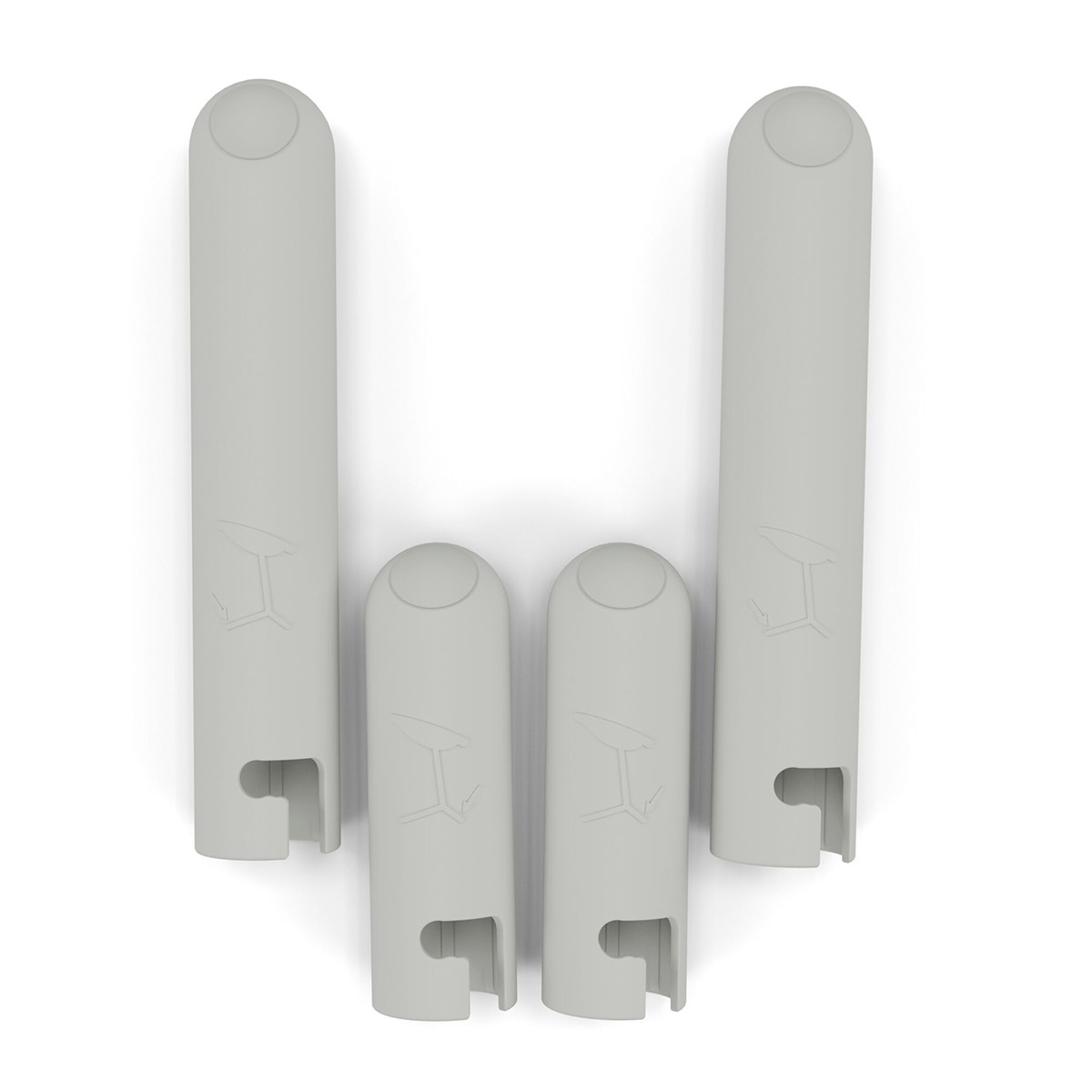 Conjunto de Adaptadores Lemo Cinzento-2