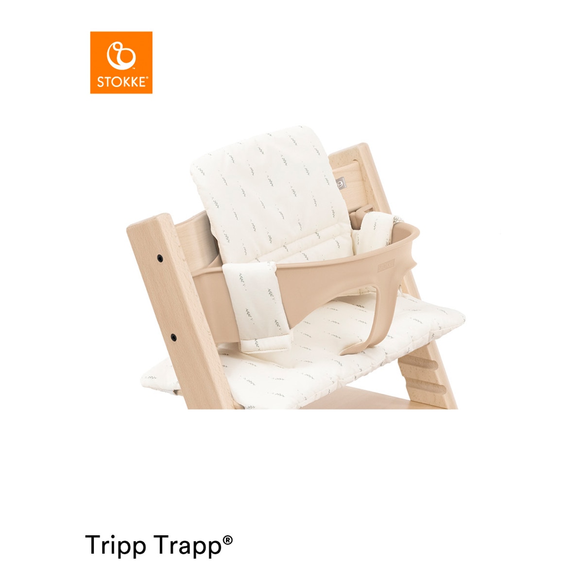 Cojín clásico Stokke para Trona Tripp Trapp - Beige Beige-3
