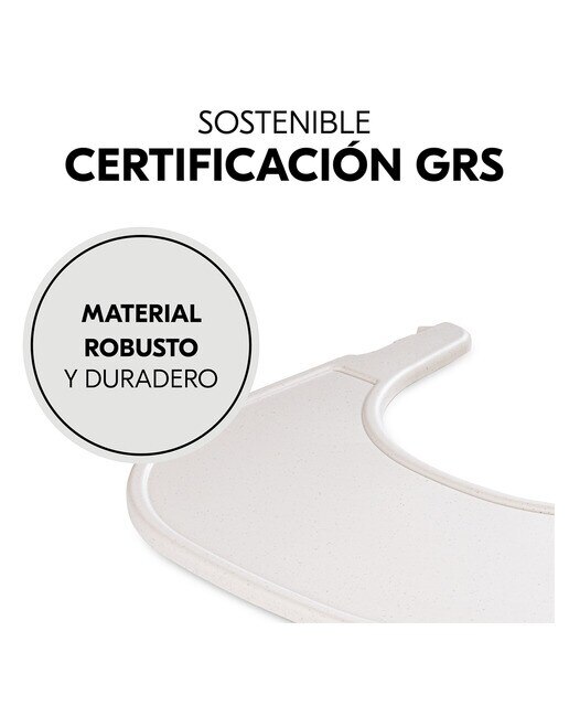 Bandeja Trona Hauck Alpha Click Tray - Blanco Beige-3