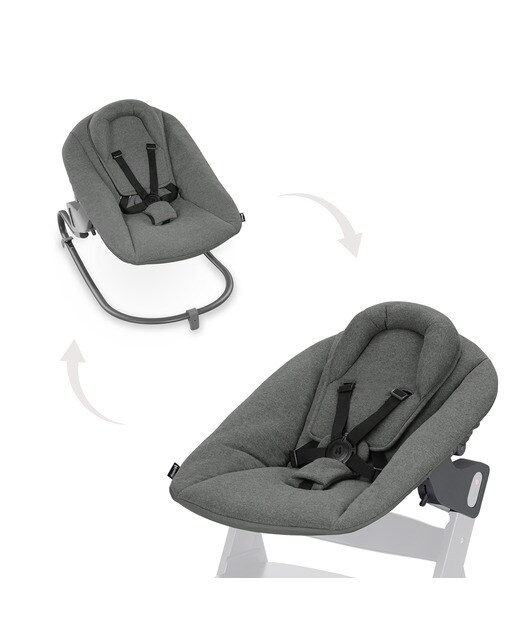 Espreguiçadeira Alpha+ Bouncer Premium Cinzento-escuro-2