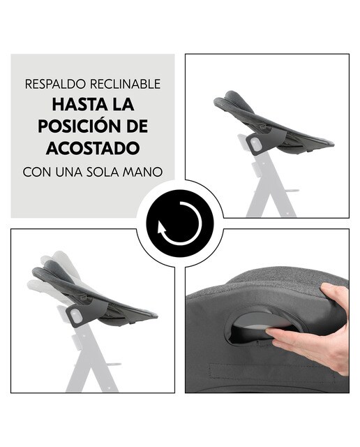 Espreguiçadeira Alpha+ Bouncer Premium Cinzento-escuro-8