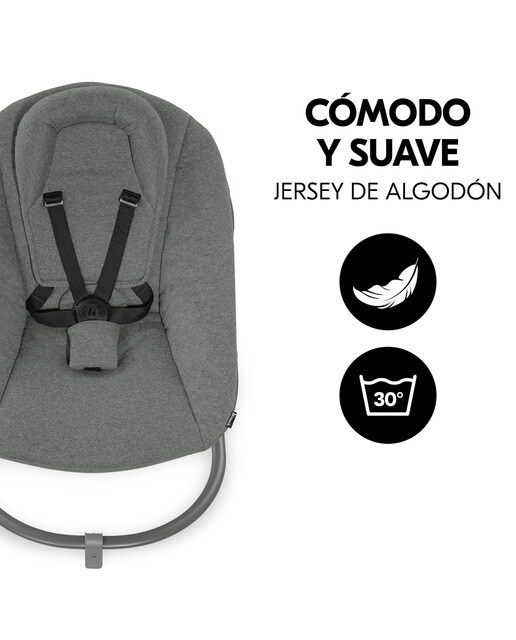 Espreguiçadeira Alpha+ Bouncer Premium Cinzento-escuro-9